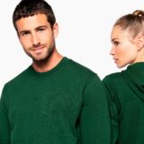 sweat shirt recyclé col rond unisexe