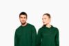 sweat shirt recyclé col rond unisexe