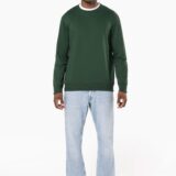 sweat shirt recyclé col rond unisexe