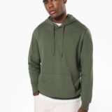 sweat shirt recyclé à capuche unisexe