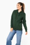 sweat shirt recyclé zippé à capuche unisexe sweat shirt recyclé zippé à capuche unisexe