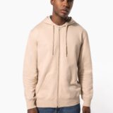 sweat shirt recyclé zippé à capuche unisexe sweat shirt recyclé zippé à capuche unisexe