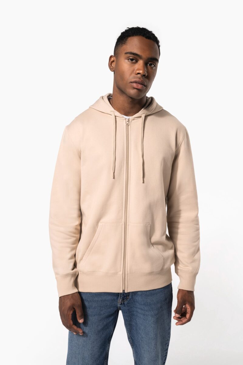 sweat shirt recyclé zippé à capuche unisexe sweat shirt recyclé zippé à capuche unisexe