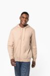 sweat shirt recyclé zippé à capuche unisexe sweat shirt recyclé zippé à capuche unisexe