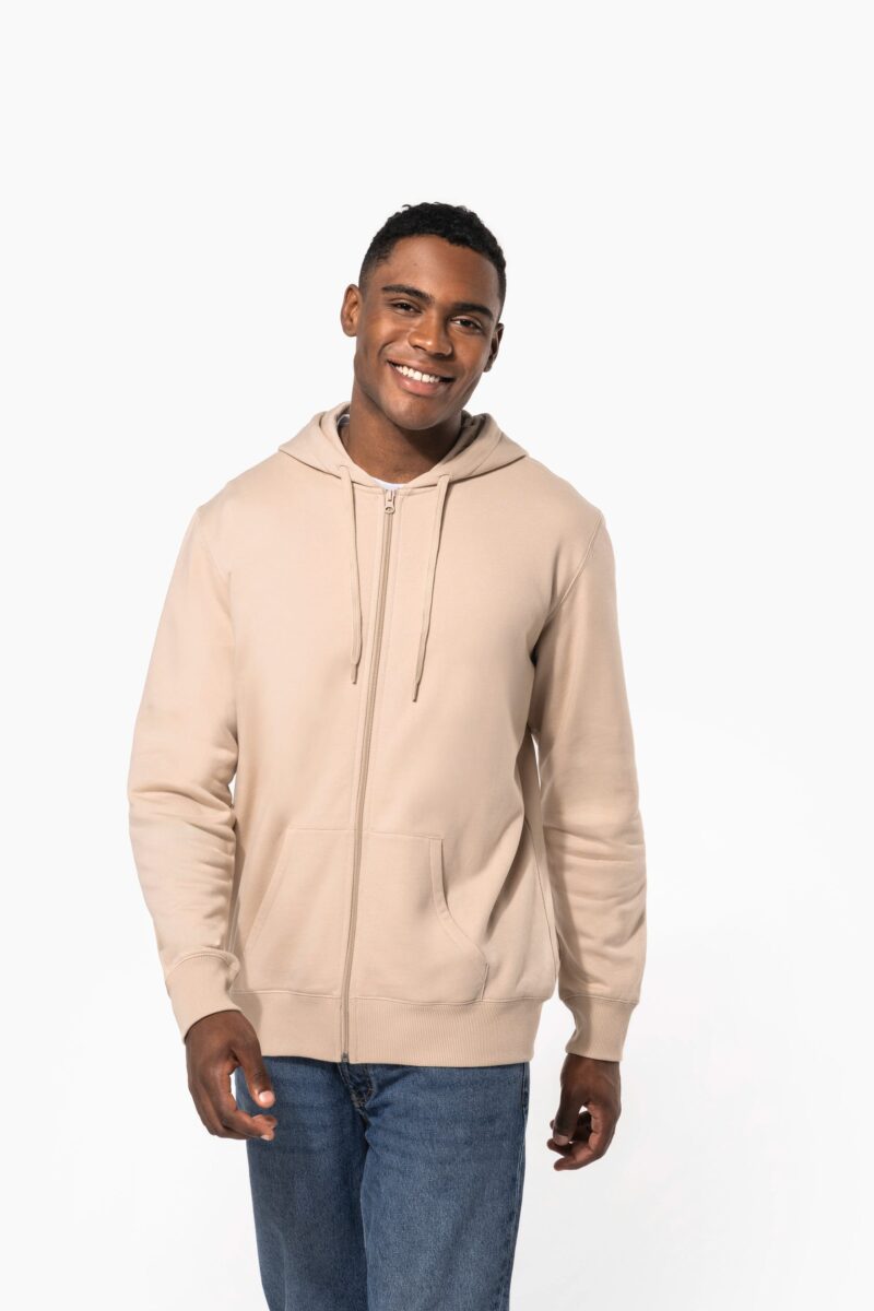 sweat shirt recyclé zippé à capuche unisexe sweat shirt recyclé zippé à capuche unisexe