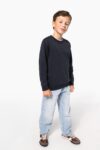 sweat shirt recyclé col rond enfant