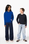 sweat shirt recyclé col rond enfant sweat shirt recyclé col rond enfant