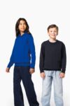 sweat shirt recyclé col rond enfant sweat shirt recyclé col rond enfant