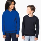 sweat shirt recyclé col rond enfant sweat shirt recyclé col rond enfant