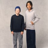 sweat shirt recyclé col rond enfant