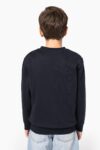 sweat shirt recyclé col rond enfant