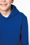 sweat shirt recyclé à capuche enfant sweat shirt recyclé à capuche enfant