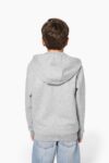 sweat shirt recyclé zippé à capuche enfant