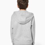 sweat shirt recyclé zippé à capuche enfant