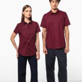 chemise coton / élasthanne manches courtes femme chemise coton / élasthanne manches courtes femme