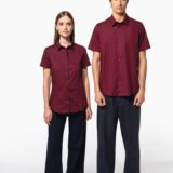 chemise coton / élasthanne manches courtes femme chemise coton / élasthanne manches courtes femme