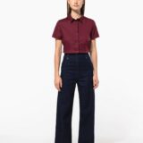 chemise coton / élasthanne manches courtes femme chemise coton / élasthanne manches courtes femme