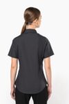 chemise popeline manches courtes femme
