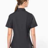 chemise popeline manches courtes femme