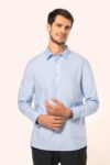 chemise oxford manches longues homme