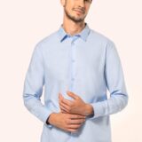 chemise oxford manches longues homme