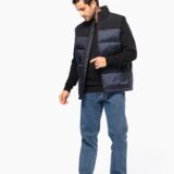 bodywarmer matelassé bi ton unisexe bodywarmer matelassé bi ton unisexe
