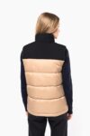 bodywarmer matelassé bi ton unisexe bodywarmer matelassé bi ton unisexe