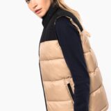 bodywarmer matelassé bi ton unisexe bodywarmer matelassé bi ton unisexe