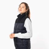 bodywarmer matelassé bi ton unisexe bodywarmer matelassé bi ton unisexe