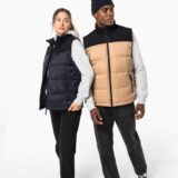 bodywarmer matelassé bi ton unisexe bodywarmer matelassé bi ton unisexe