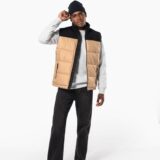 bodywarmer matelassé bi ton unisexe bodywarmer matelassé bi ton unisexe