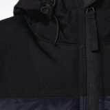 parka matelassée à capuche bi ton unisexe
