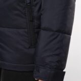 parka matelassée à capuche bi ton unisexe