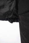 parka matelassée à capuche bi ton unisexe