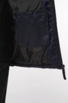 parka matelassée à capuche bi ton unisexe