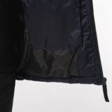 parka matelassée à capuche bi ton unisexe