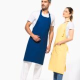 tablier avec poche en coton bio