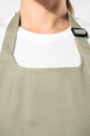 tablier avec poche en coton bio