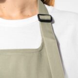 tablier avec poche en coton bio