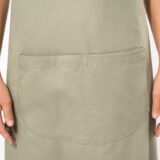 tablier avec poche en coton bio