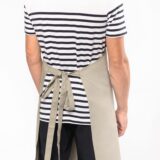 tablier avec poche en coton bio