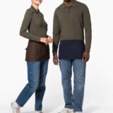 tablier coton court tablier coton court