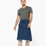 tablier coton long
