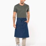 tablier coton long