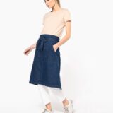 tablier coton long