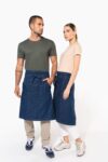 tablier coton long