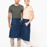 tablier coton long