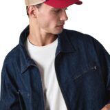 casquette trucker 5 panneaux en coton canvas k up gold label