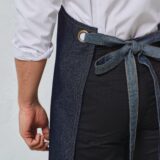 tablier denim à bavette "domain" tablier denim à bavette "domain"