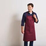 tablier à bavette "colours" avec poche